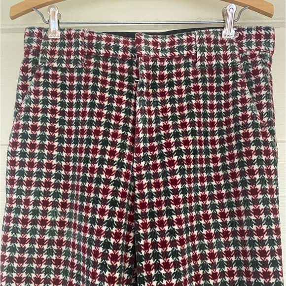 Vintage 60s high waisted corduroy bell bottoms 28 - Picture 3 of 5